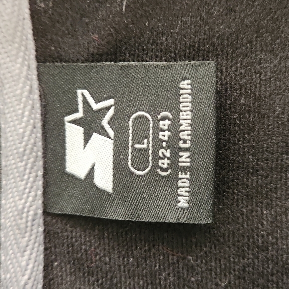 STARTER Black & Gray Athletic Jacket - Picture 4 of 5